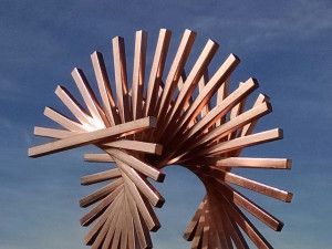 Flow Metal Sculpture