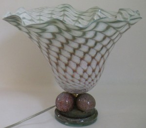 10. Lamp, Blown Glass