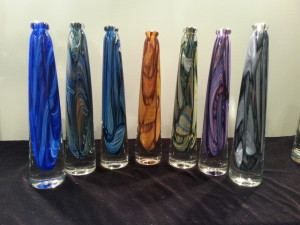 Blown Glass Oil Lamps