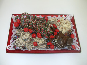 16. #13 Tiny in Small Red Tin Tray