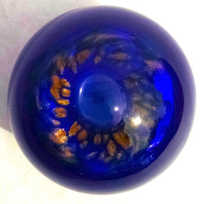 blown glass paperweight