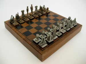 3. Chess Set, Cast Pewter, Corporate Gifts