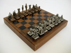 3. Chess Set, Cast Pewter, Corporate Gifts