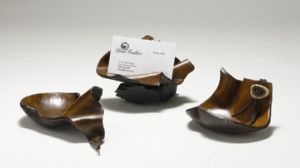 5. Hand Form Leather Biz Card Holders