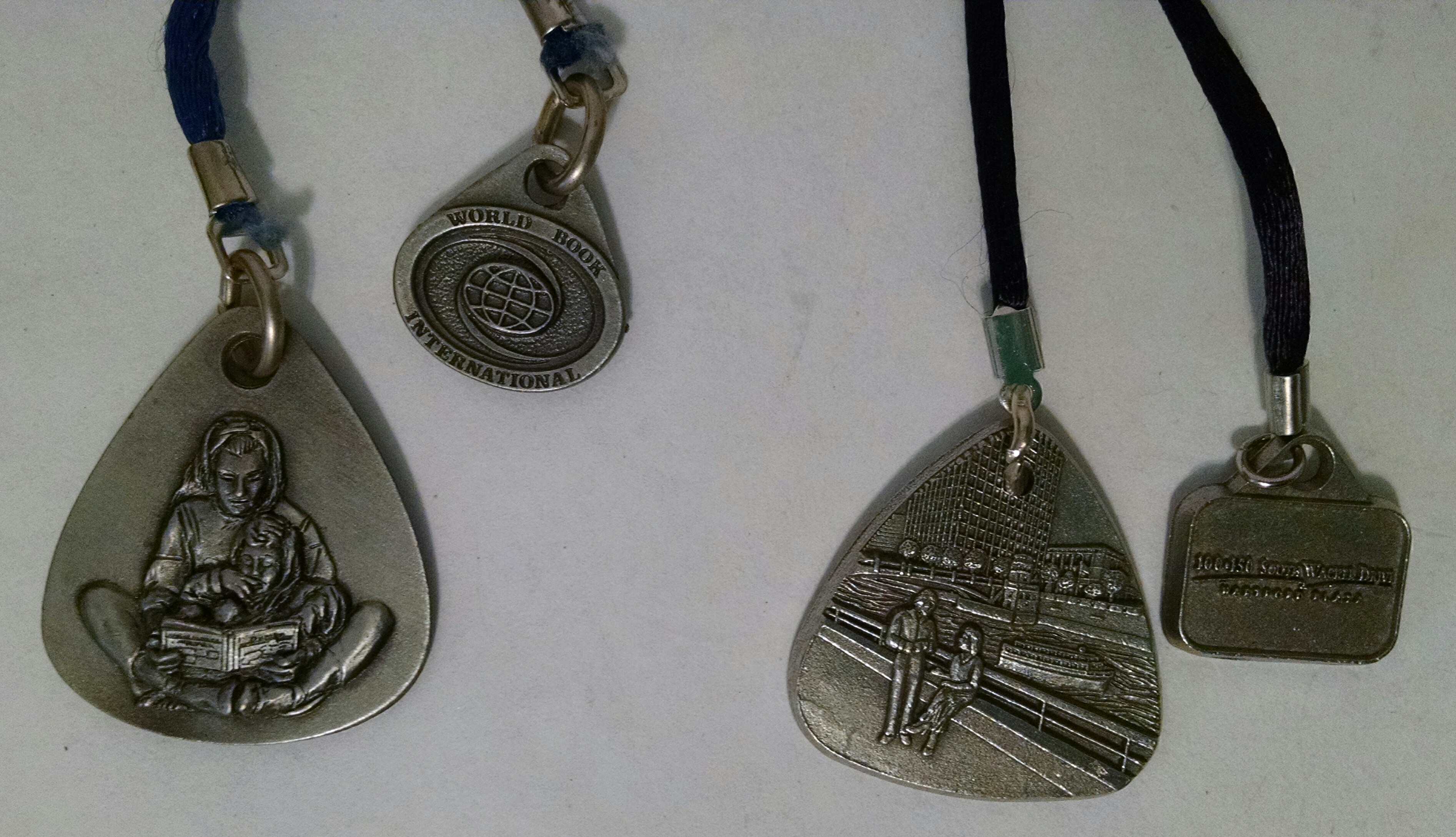 Cast Pewter Bookmarks.