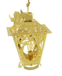 Etched Brass Ornament