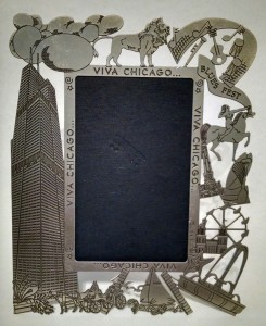 Etched Nickel Pix Frame, Corp Gifts