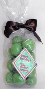 Mint Cookie Malted Milk Balls