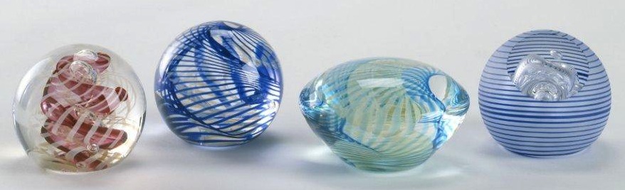 Paperweights.