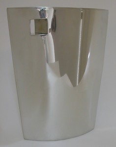 Pewter Vase, Client's bldg, Corp Gifts