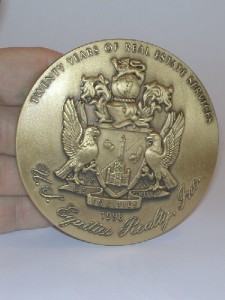 US Equities Bronze Paperweight