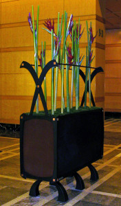 Completed Planter w Flowers, 1-6-07